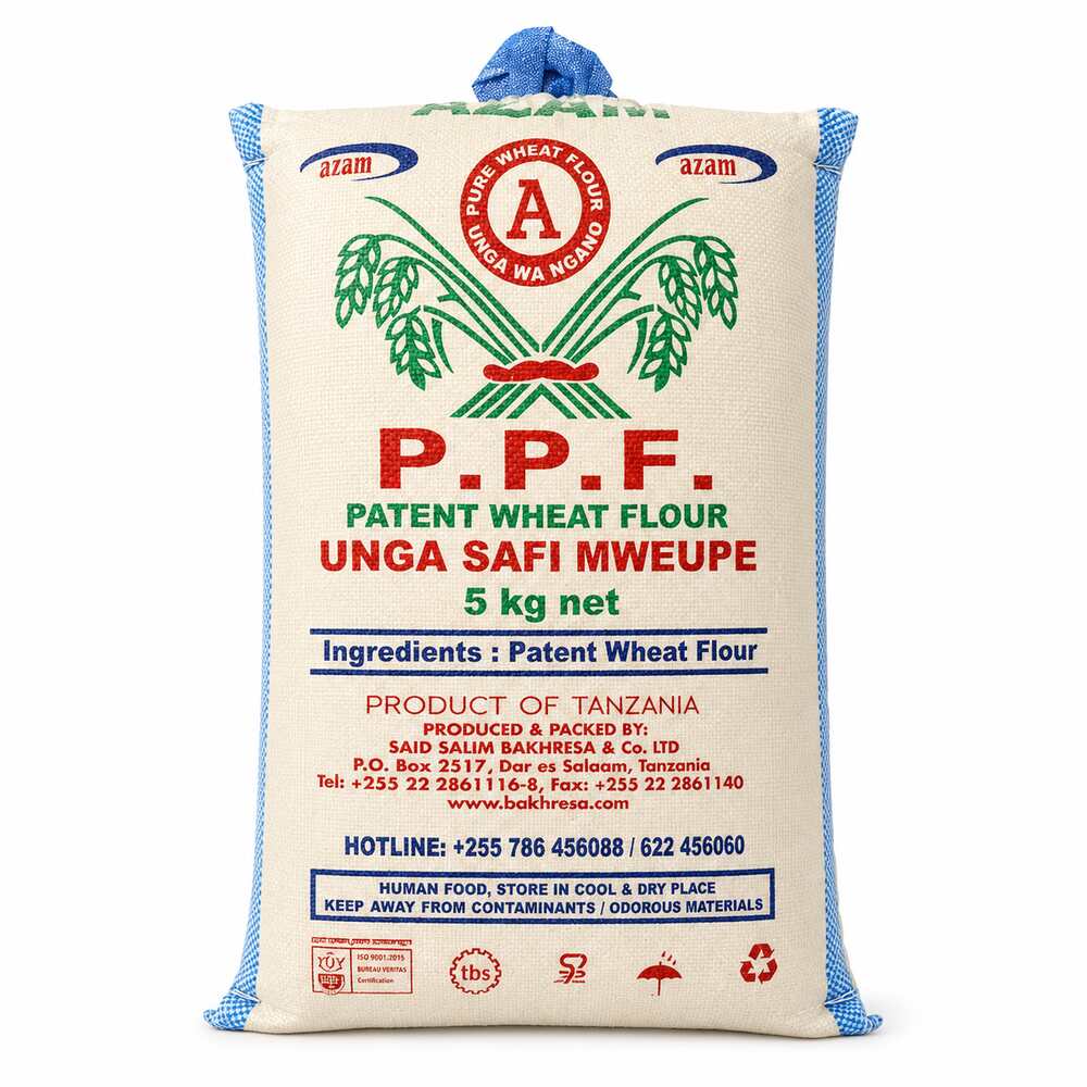 P.P.F Azan Wheat Flour  (Unga wa Ngano Azam) – 5kg
