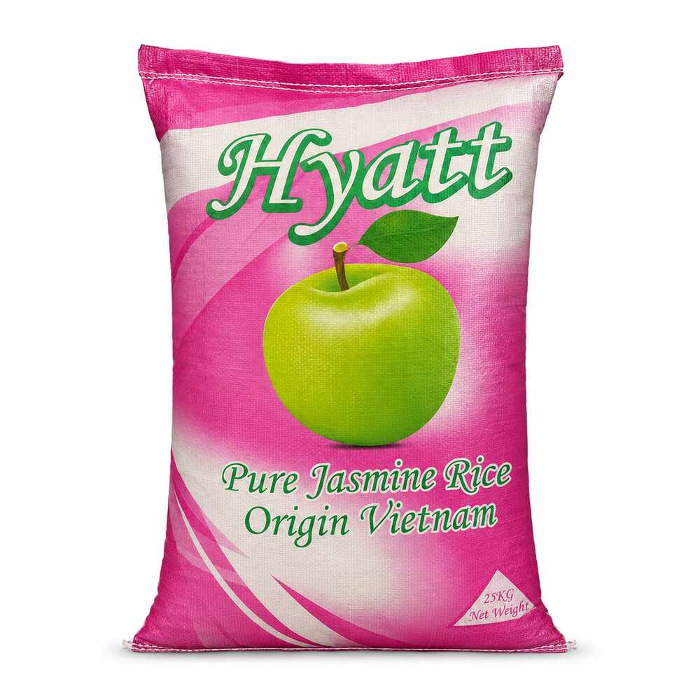 Hayatt Pure Jasmine Rice Origin Vietnam, 25kgs