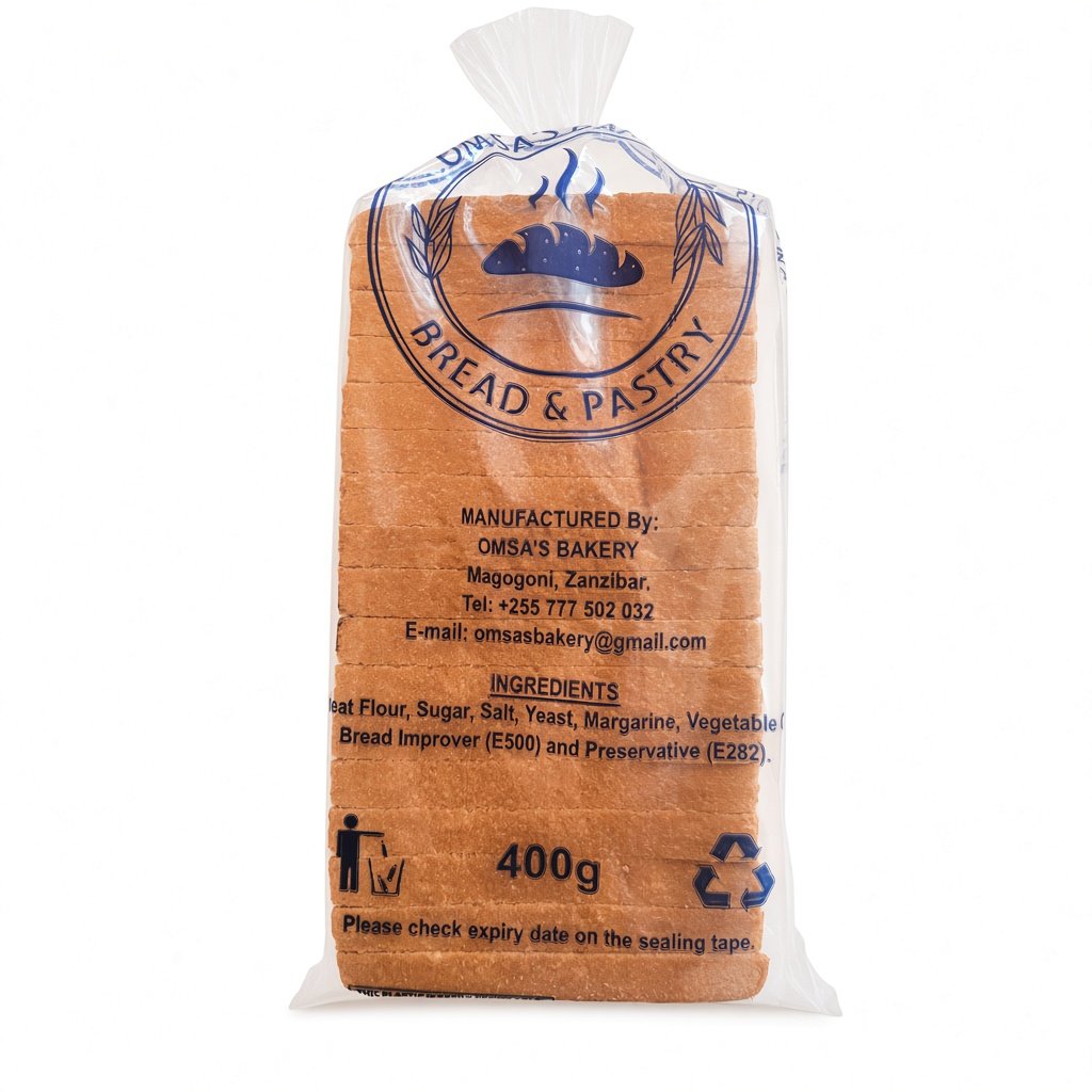 Toast Sandwich Bread(Medium), 1 piece