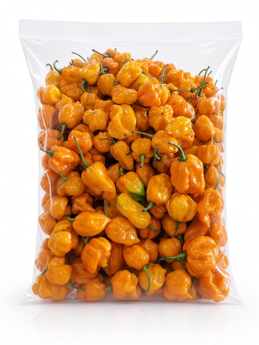 Fresh Yellow Chilies (Pilipili Mwendokasi), 250g