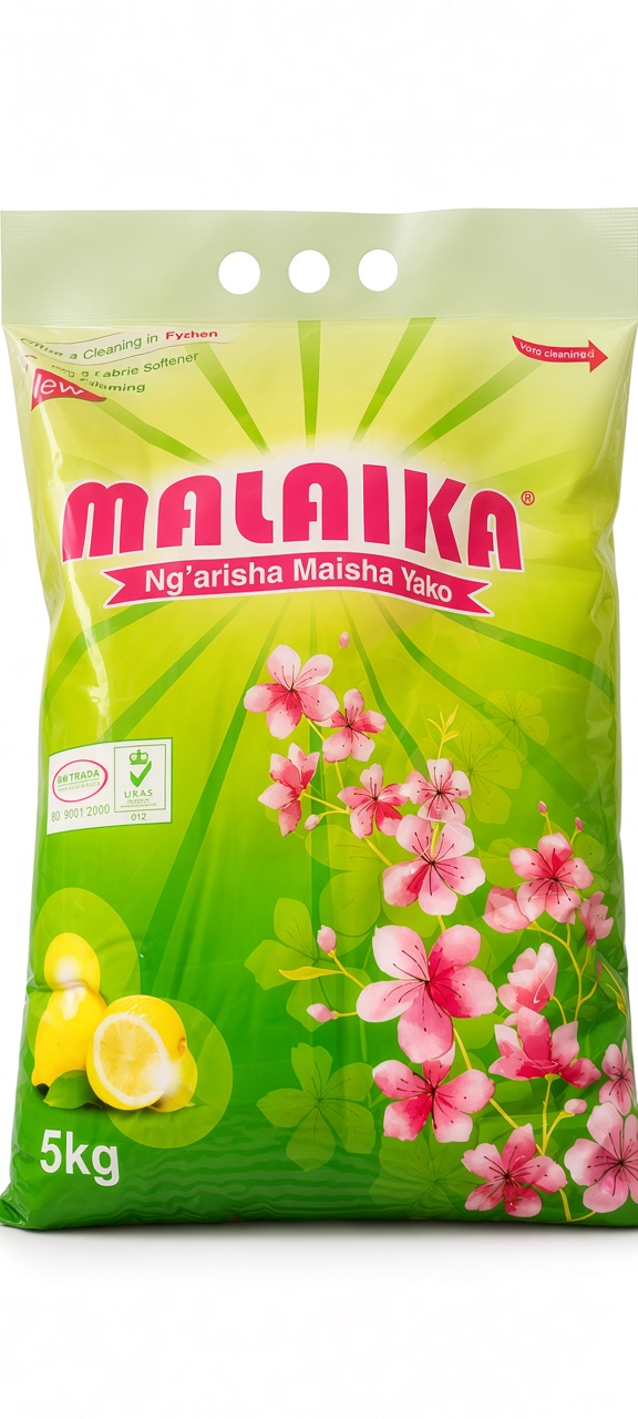 Malaika Detergent Powder (Sabuni ya Unga), 5kg