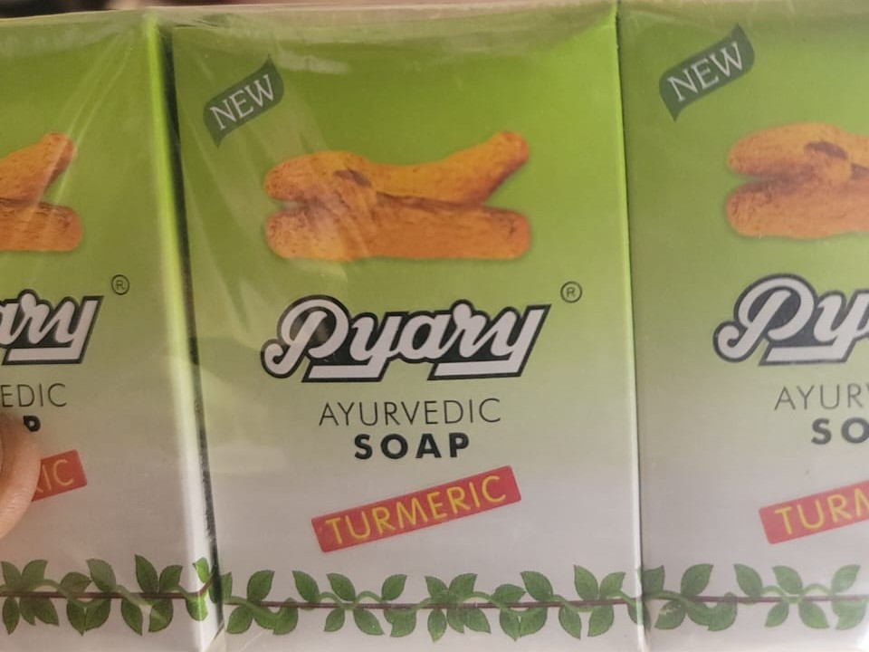 Pyary Ayurvedic Soap, 6 pieces
