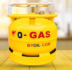 (NEW)  O-Gas Full Set Gas Cylinder , 6kg / Mtungi wa Gesi  O-Gas na vifaa vyake, 6kg