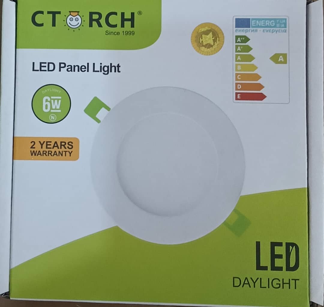Panel Light 6W Round