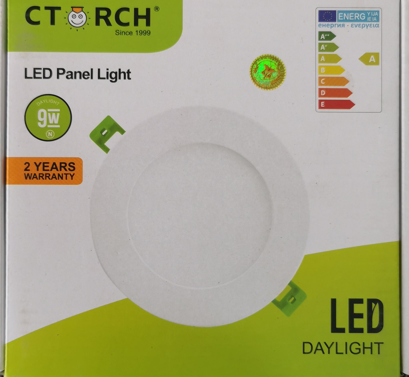 Panel Light 9W Round