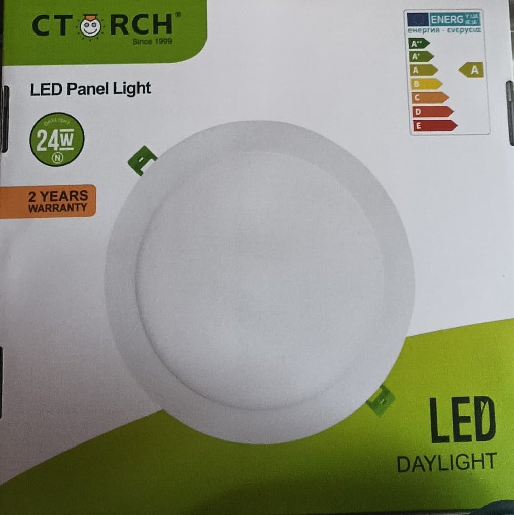 Panel Light 24W Round
