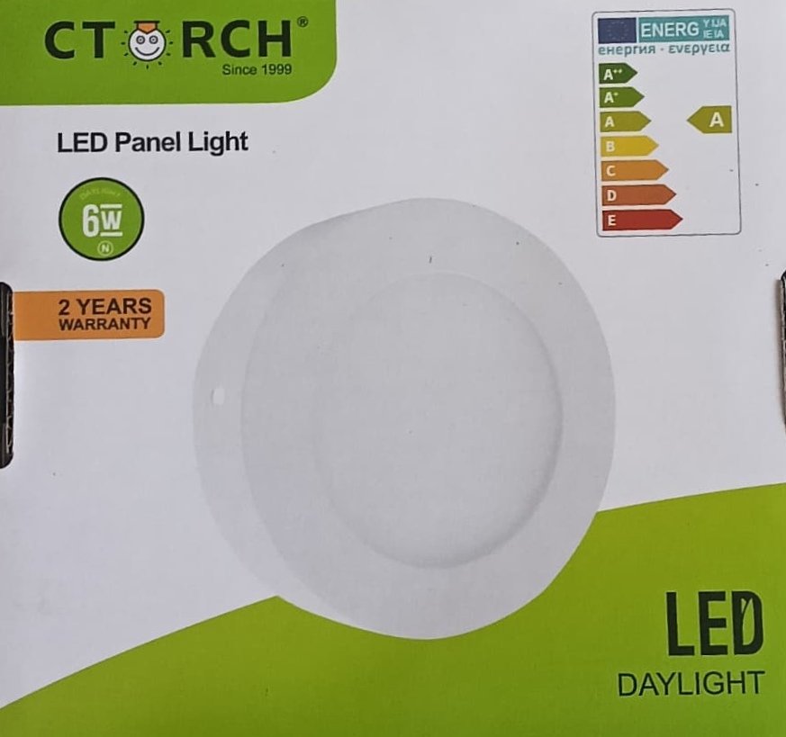 Panel Light 6W Round