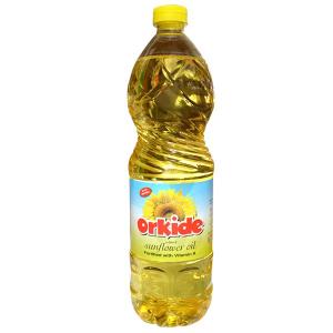 Mafuta ya Kupikia Orkide Sunflower Oil, 2L