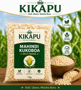 Maize for Dehulling (Mahindi ya Kukoboa), 1kg