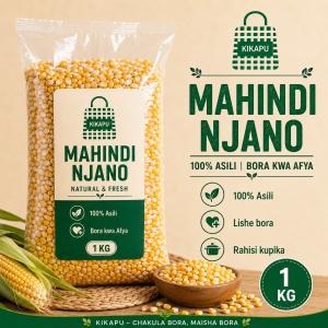 Yellow Maize (Mahindi njano), 1kg