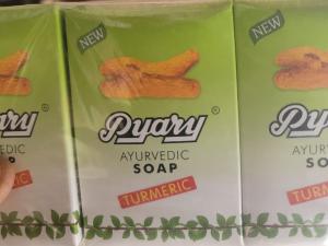 Pyary Ayurvedic Soap, 6 pieces