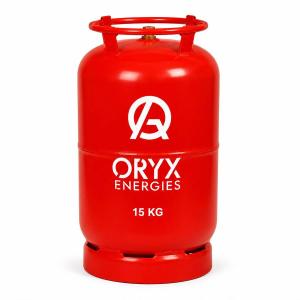 (NEW) ORYX Gas Cylinder, 15kg / Mtungi wa Gesi ORYX, 15kg