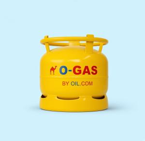 (REFILL) O-Gas Cylinder, 6kg / Mtungi wa Gesi O-Gas, 6kg